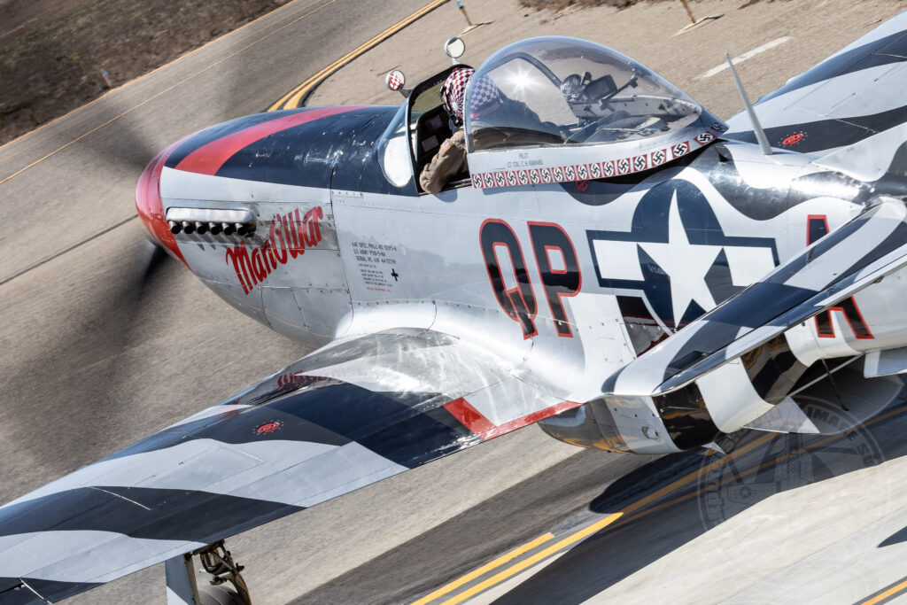 Time for the P-51, flown by Jason Somes of the CAF and High Alpha Air Shows. J.Thow ©